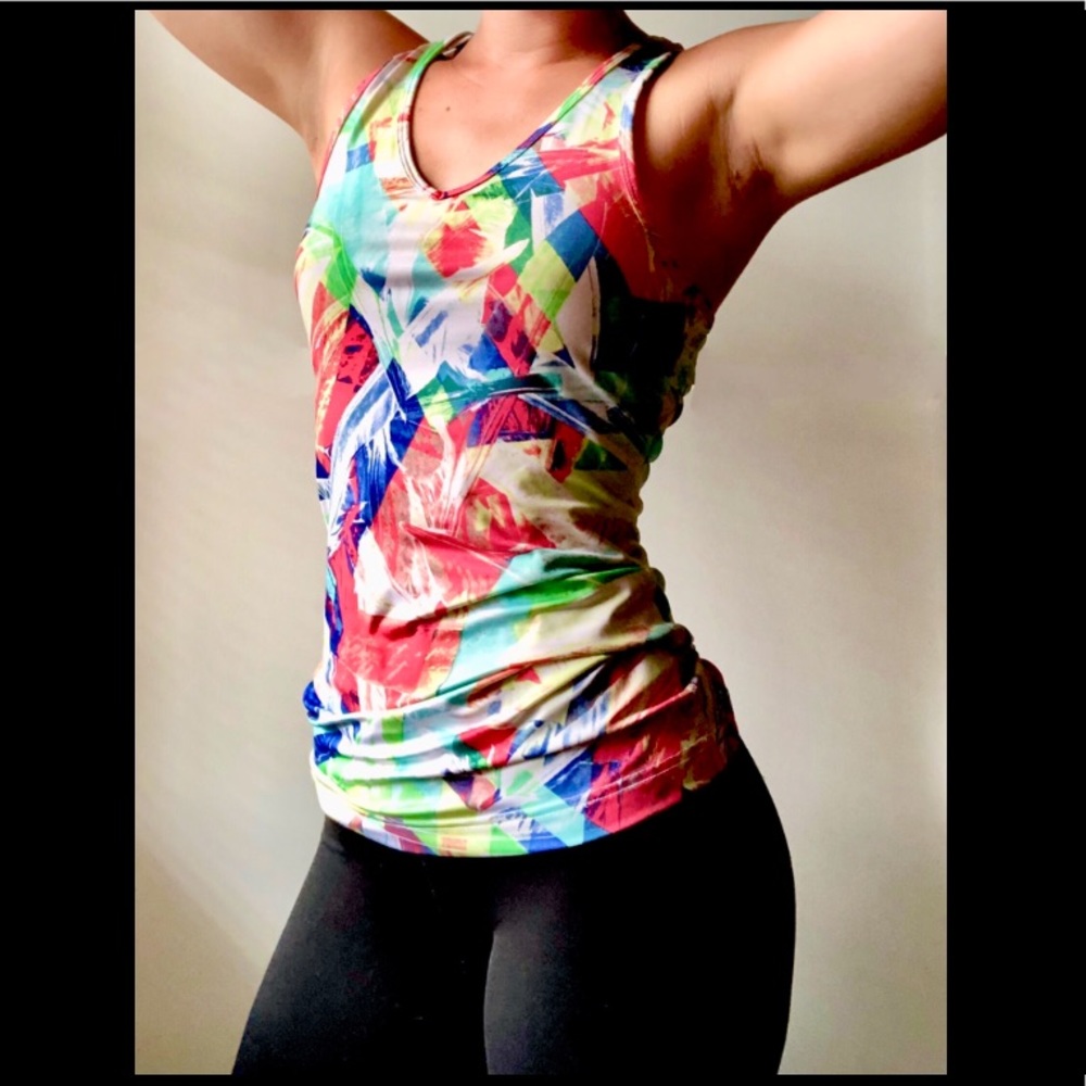 FILA racerback tank running active